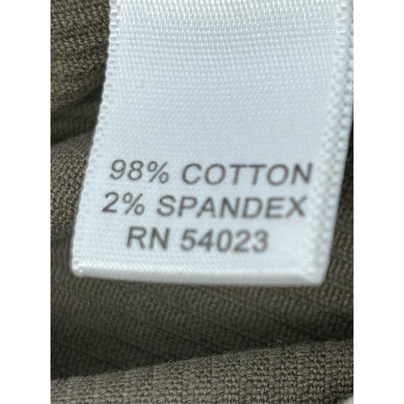 Banana Republic Pants Women SZ 27 Brown Corduroy Cotton Low Rise y2k Minimalist - Picture 6 of 9